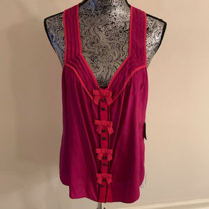 Nanette Lepore Pink Angel Face Blouse